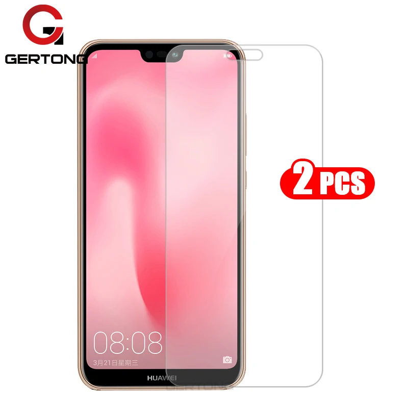 2 упаковки/лот 9H прозрачное стекло для Huawei P20 Lite защита экрана закаленное Hauwei Pro P30