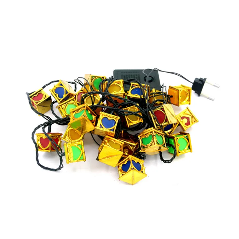 3M Светодиодная цветная гирлянда в подарочной коробке - креативное волшебное освещение для праздников, свадеб, новогодней елки, декора витрин магазинов. Подключение к розетке.