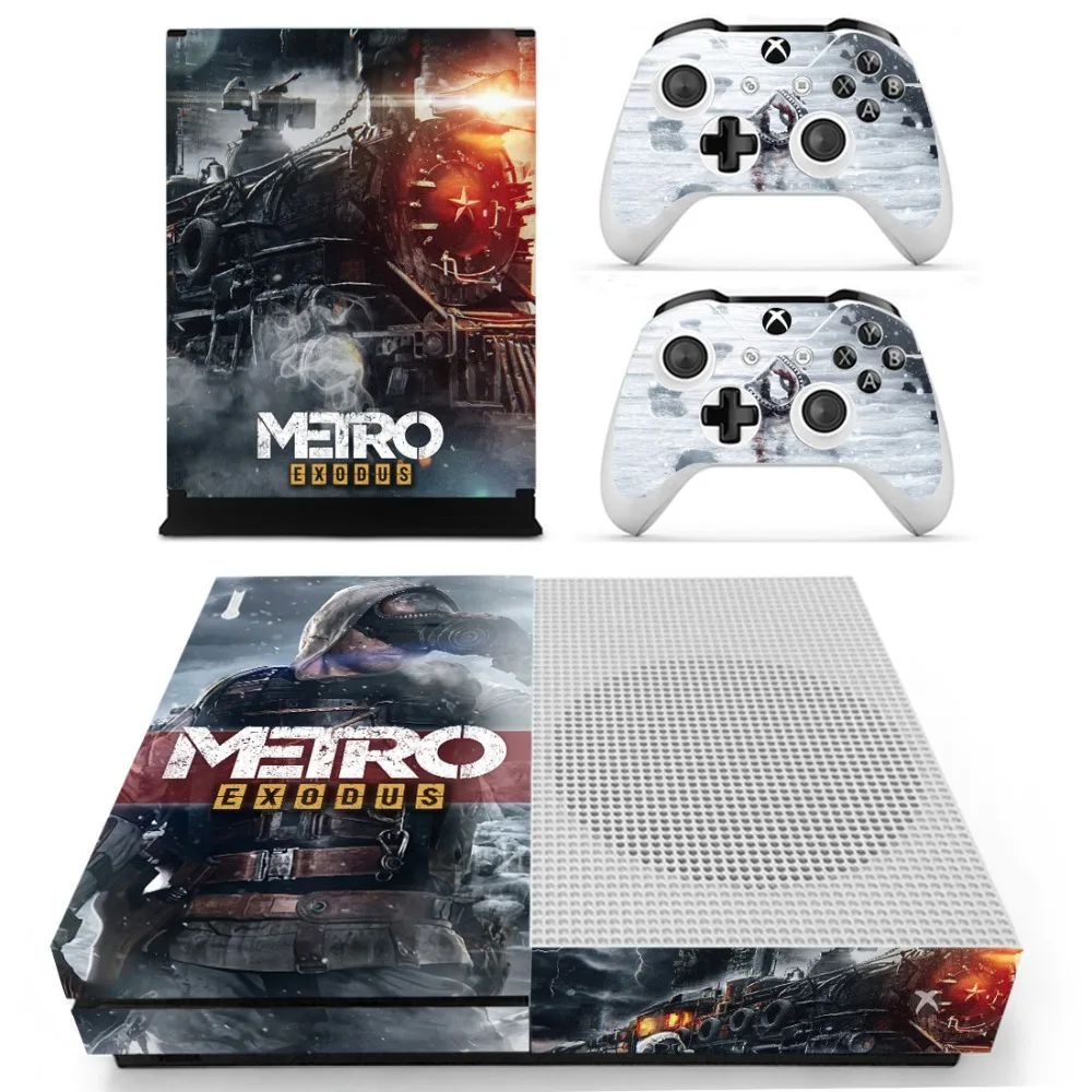 Metro виниловая наклейка игровая консоль кожа Наклейка Обложка протектор для xbox ONE S