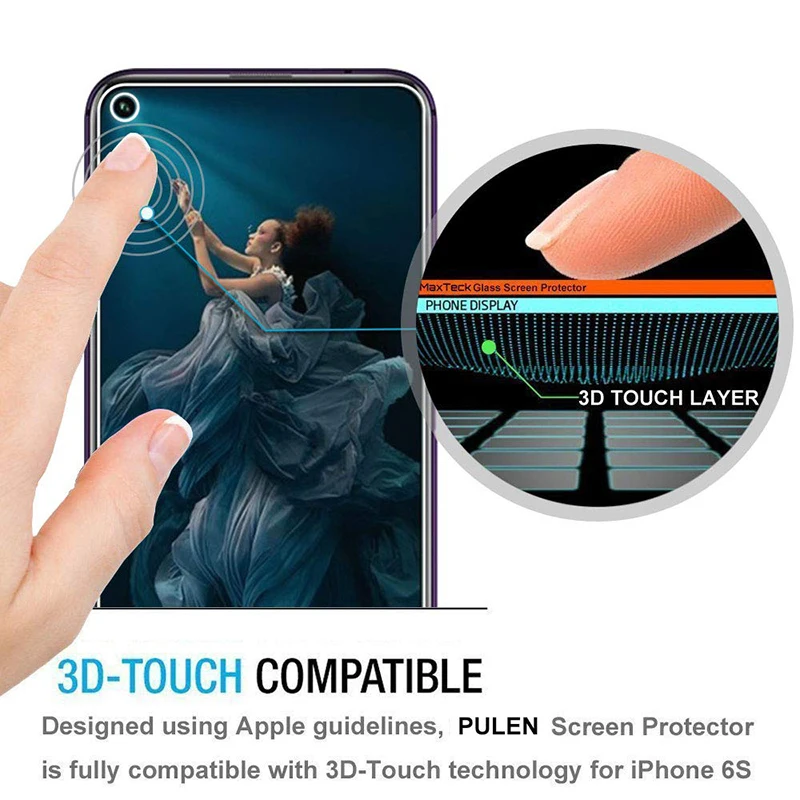 Закаленное стекло Huawei Honor View 20 V20 6 4 &quotЗащита экрана для Pro 26&quot 20i 21 &quotЗащитная