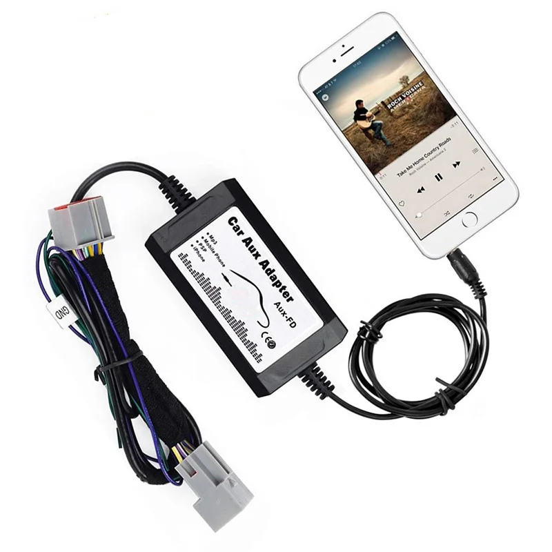Новый AUX автомобильный аудио сменный интерфейс MP3 музыкальный плеер адаптер для