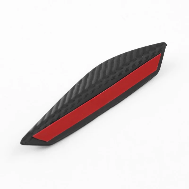 4 шт./компл. спойлер для автомобиля из углеродного волокна Canards Splitter Fin Air Knife Auto Body