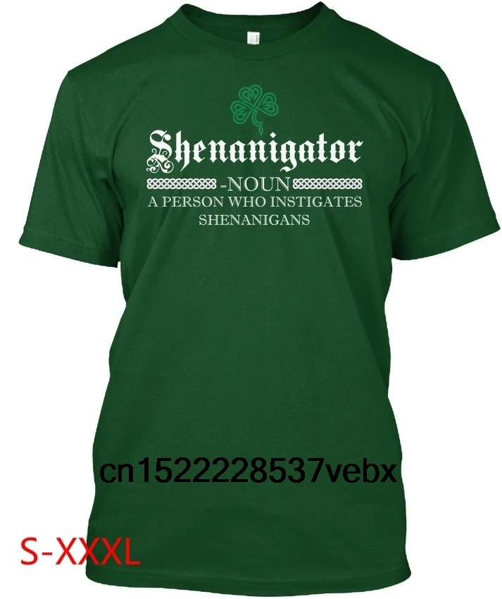 2019 модные Shenanigator ирландский праздник день cвятого Патрика Популярные Tagless