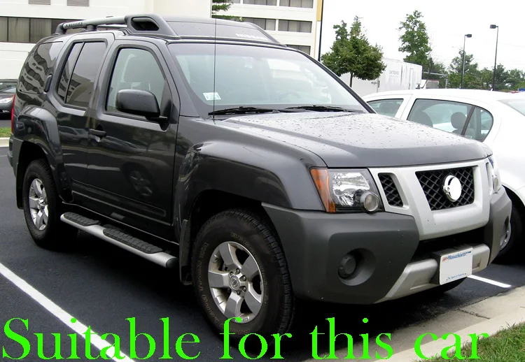 Для Nissan Xterra N50 2005- пластиковый Наружный козырек вентиляционные Шторы окно Защита от солнца Дождь Отражатель 4 шт