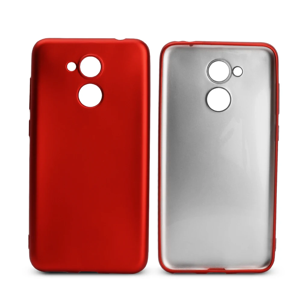 Metal painting Matte material soft pc mobile phone case for Huawei Honor V9 play simple Pure colors frosted back shell | Мобильные