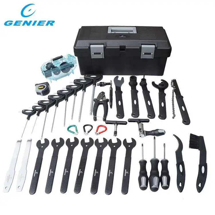 Набор инструментов для велосипеда GENIER набор ремонта горных велосипедов 38 шт.|bike