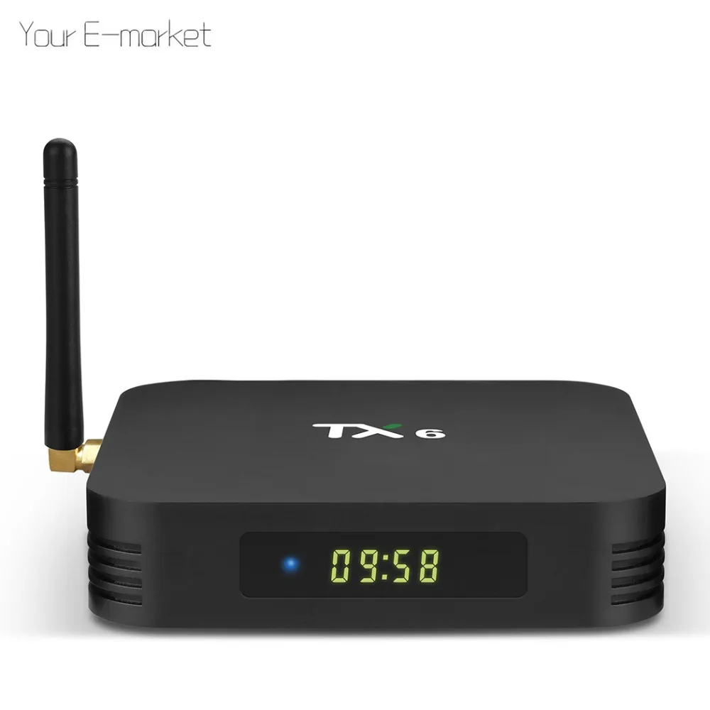 Tanix TX6 Android 9 0 ТВ коробка смарт телевидение IPTV Декодер каналов кабельного