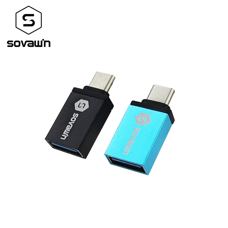 Адаптер Sovawin Type C с USB 3 1 папа на 0 мама OTG конвертер для зарядки и передачи данных