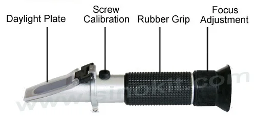 Сертификаты CE Оптовые 0 140 'Oe ручное вино/Oe/Brix рефрактометр RHB 32sATC|refractometer