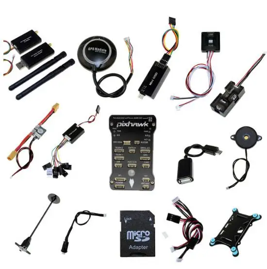 Полетный контроллер Pixhawk PX4 PIX 2.4.8 + GPS OSD модуль питания 3DR радиотелеметрия 433 МГц 915