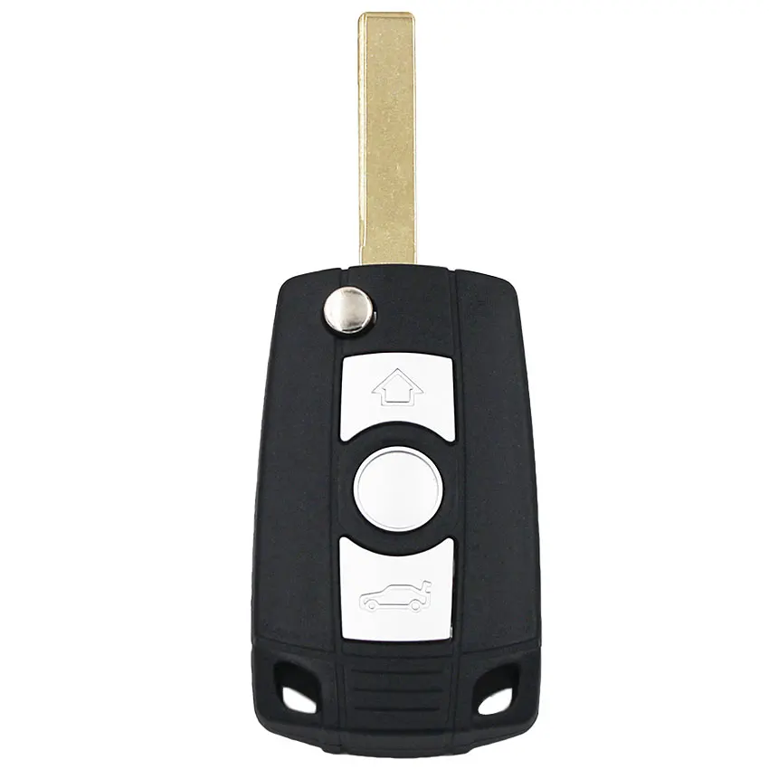 Hkobdii 5 шт./лот удаленное чехол складной автомобиль smart key Корпус для BMW 1 3 7 серии x3 X5