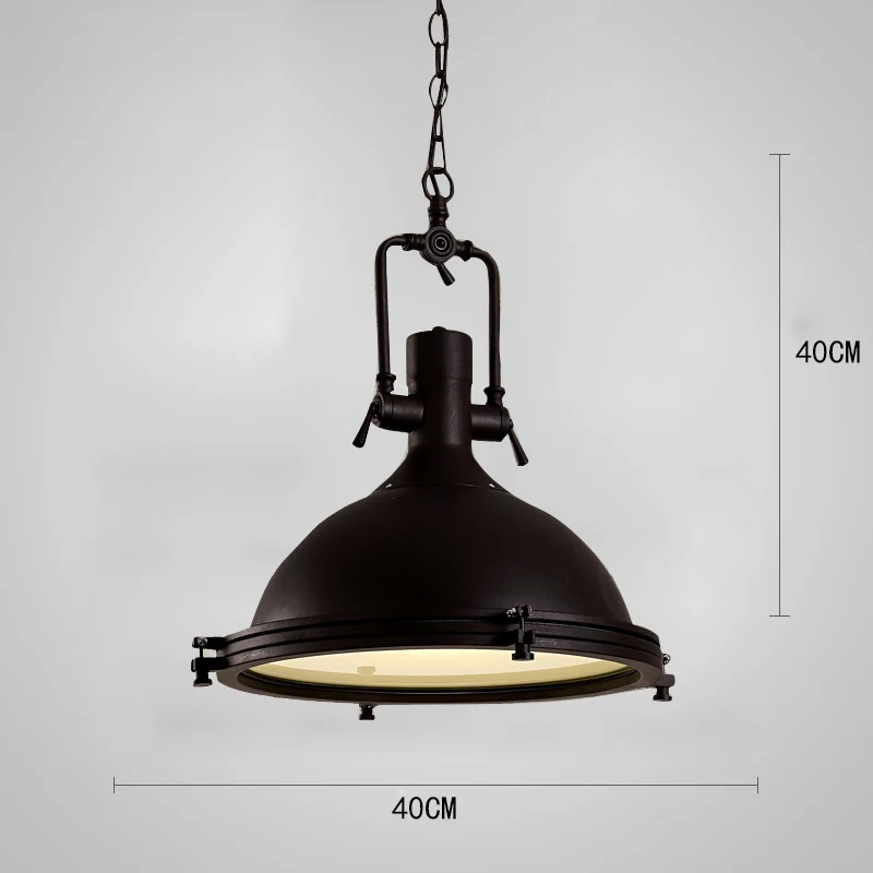 Model 1 Vintage loft American chain pendant light country restaurant heavy metals industry lamp the wind restoring ancient ways - Цвет корпуса: Model 1