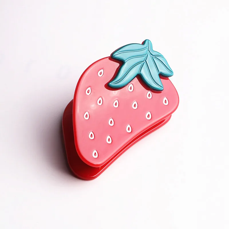 Японские элегантные ацетатные листы аксессуары для волос в форме фруктов