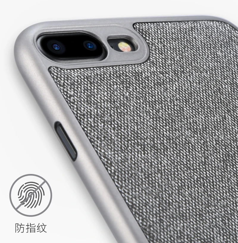 Benks для iPhone 8 Funda чехол бизнес стиль магнитный PC джинсовый защитный корпус задняя