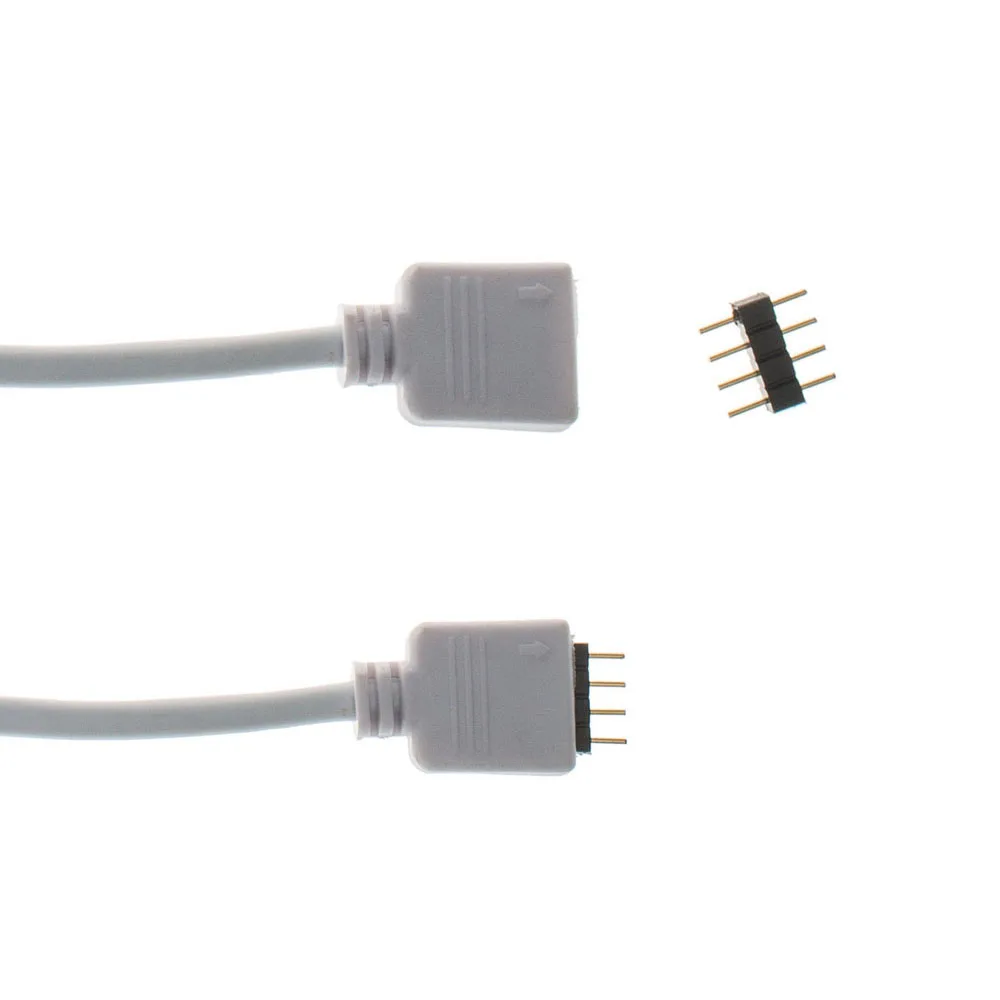 4 контактная Светодиодная лента RGB 1 м 2 5 RGBW контактный Удлинительный кабель