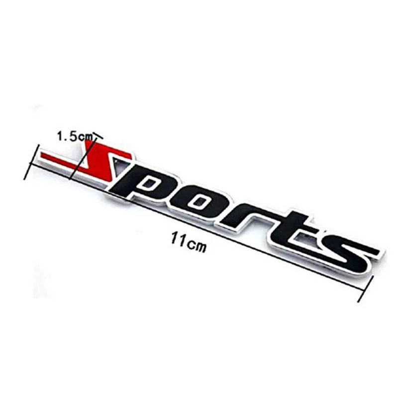 2019 Metal Sports Car Standard Sticker Modified Strong Sense Of Movement Body Decoration | Автомобили и мотоциклы