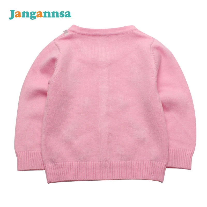 Хлопковый кардиган с цветочным рисунком для маленьких девочек свитер длинными