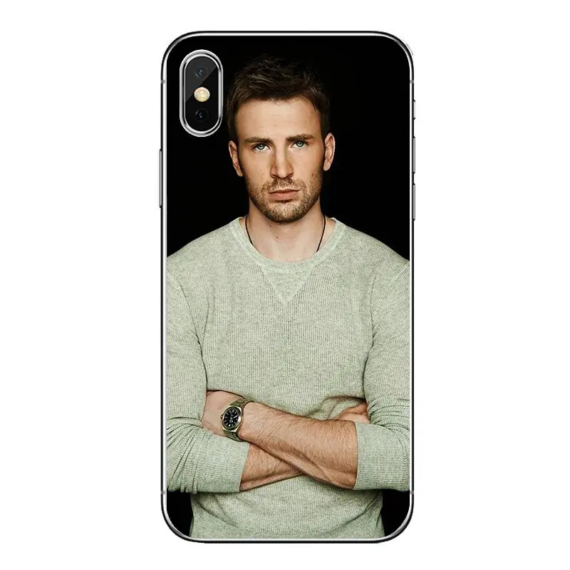 Пикантные США Человек Крис Эванс Капитан Америка для iPod Touch iPhone 4 4S 5 5S 5C SE 6 S 7 8 X XR XS