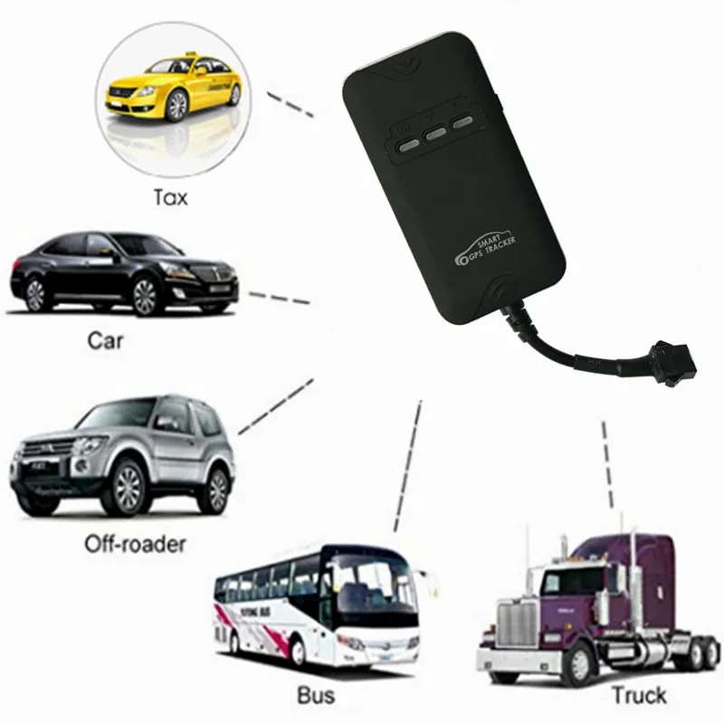 Gps-трекер автомобильный автобус такси gps отслеживание автомобиля локатор встроенный аккумулятор шок сигнализация мини gps GSM трекер GT02D веб-приложение
