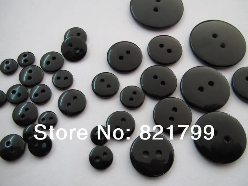 18 л черная цветная кнопка сделай сам пуговица из смолы с 2 отверстиями для игрушечного хлеба babay|button navy|button