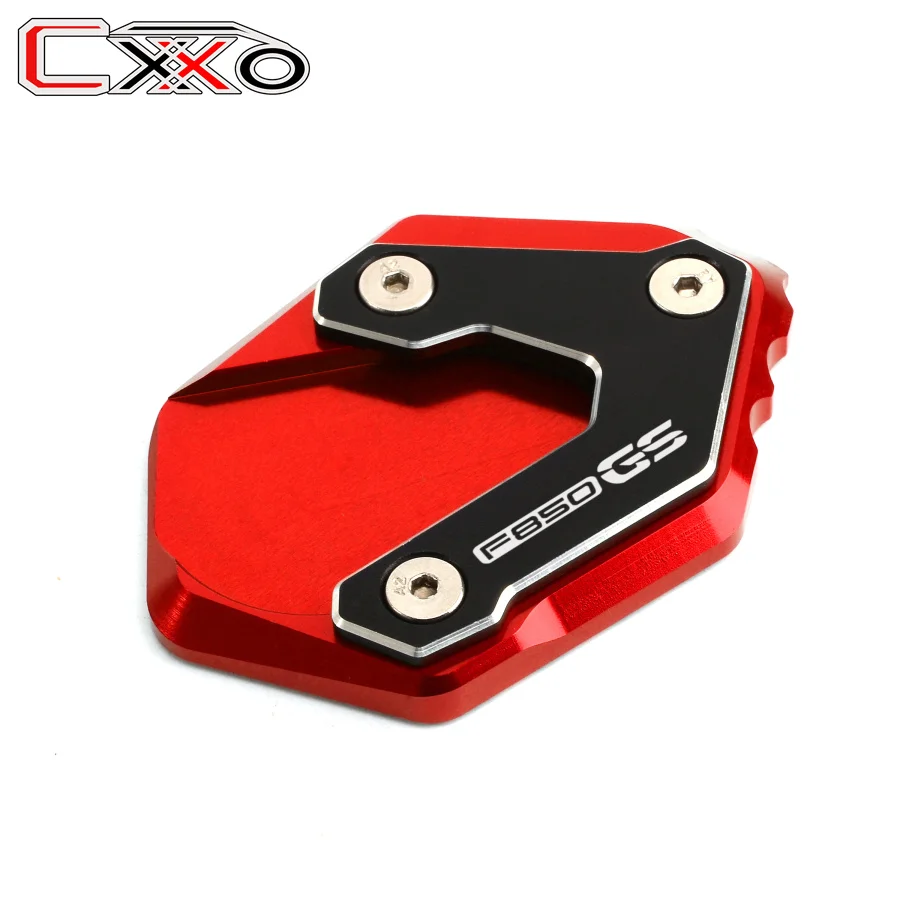 

CNC Aluminum High Quality Kickstand Extension pad Side Stand Enlarge plate For BMW F850GS F 850 GS f 850GS 2018 2019 2020