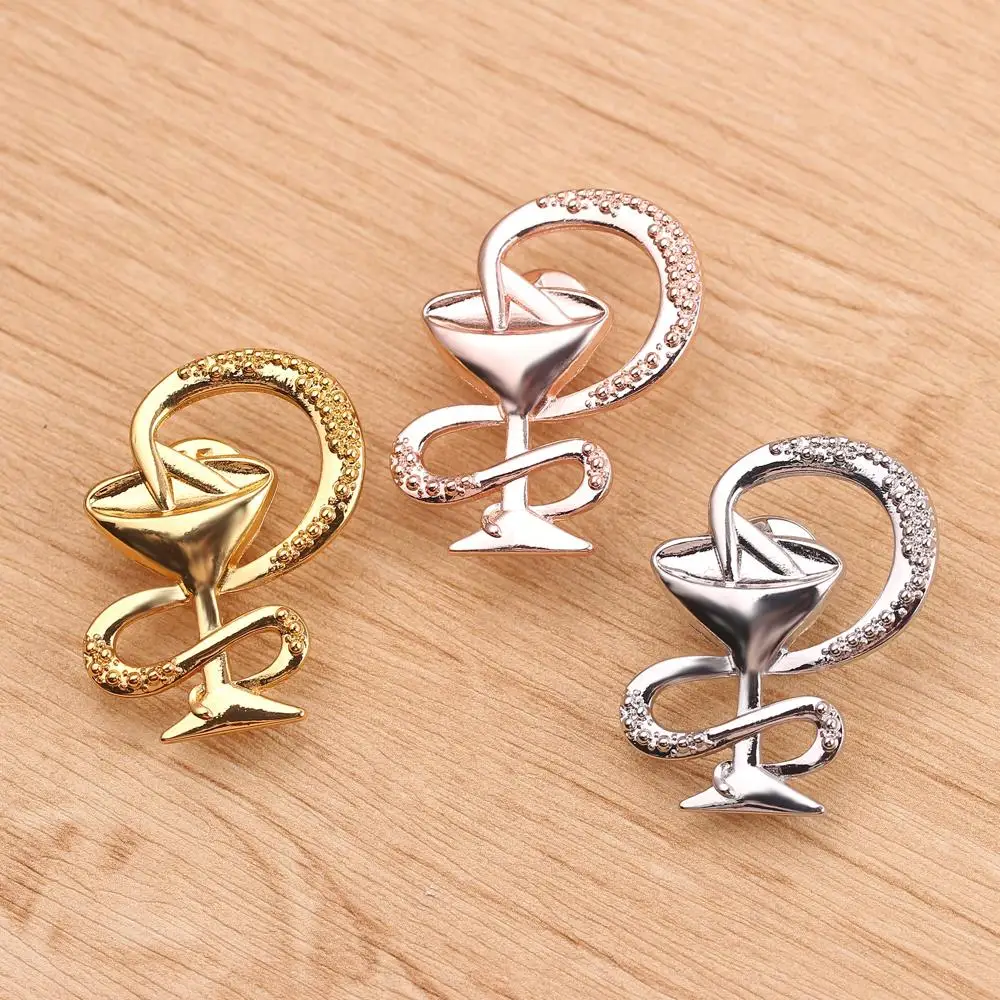 Новый Медицинский символ из сплава стеклянный бокал для вина медсестра врач