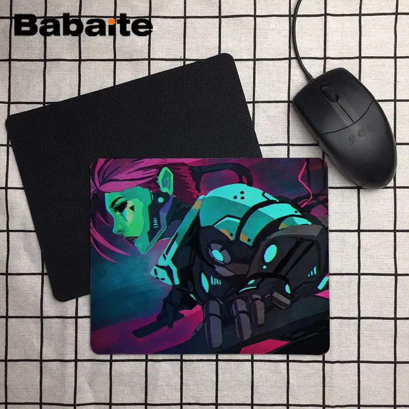 Babaite Punk style girl with a gun Customized MousePads Computer Laptop Anime Mouse Mat Size for 25x29cm Speed Pad | Компьютеры и офис