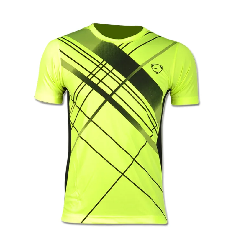 LSL133 GreenYellow Jeansian, мужские спортивные футболки, футболки, футболки для бега, тренировок, тренажерного зала, фитнеса, бега, йоги, LSL069 - Цвет: LSL133 GreenYellow