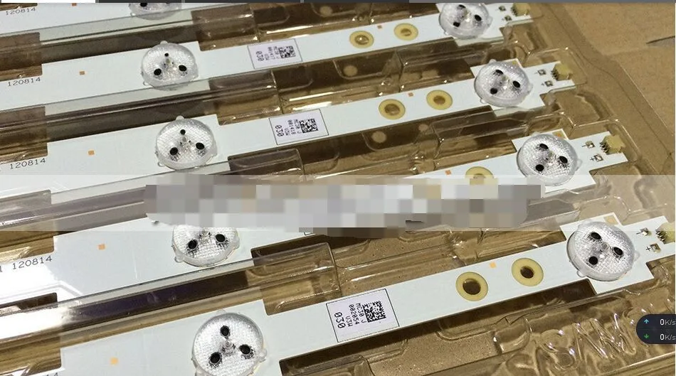 2 шт. x оригинальные 39 дюймовые светодиодные ленты с флитером для оптических линз