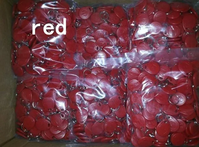 1000 шт./лот rfid 125 кГц ID карта TK4100 токенный ключ метки контроль acceso pulseira DHL Бесплатная