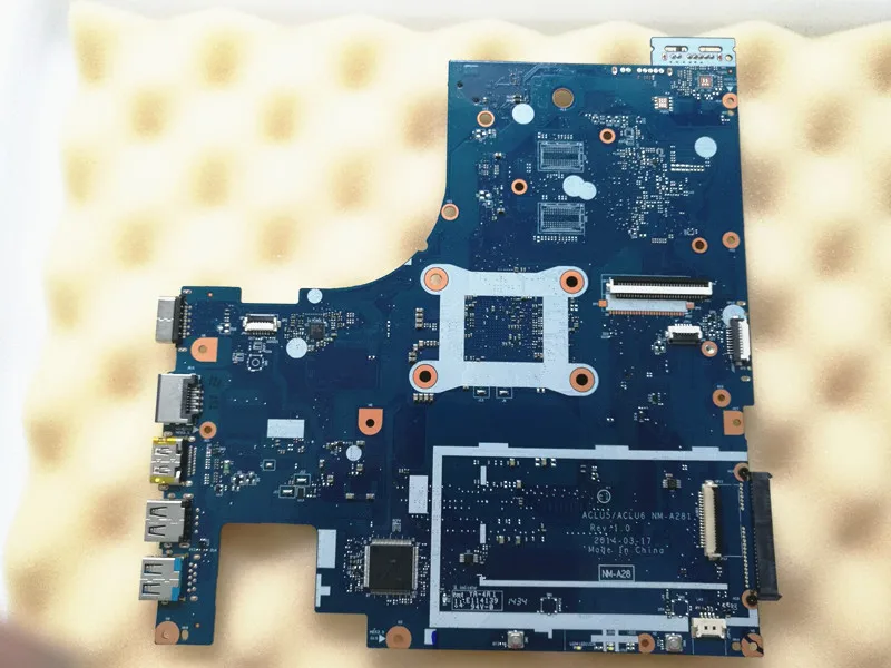 ACLU5 ACLU6 NM-A281 подходит для lenovo ideapad G50-45 15 ''материнская плата ноутбука A6 CPU новый