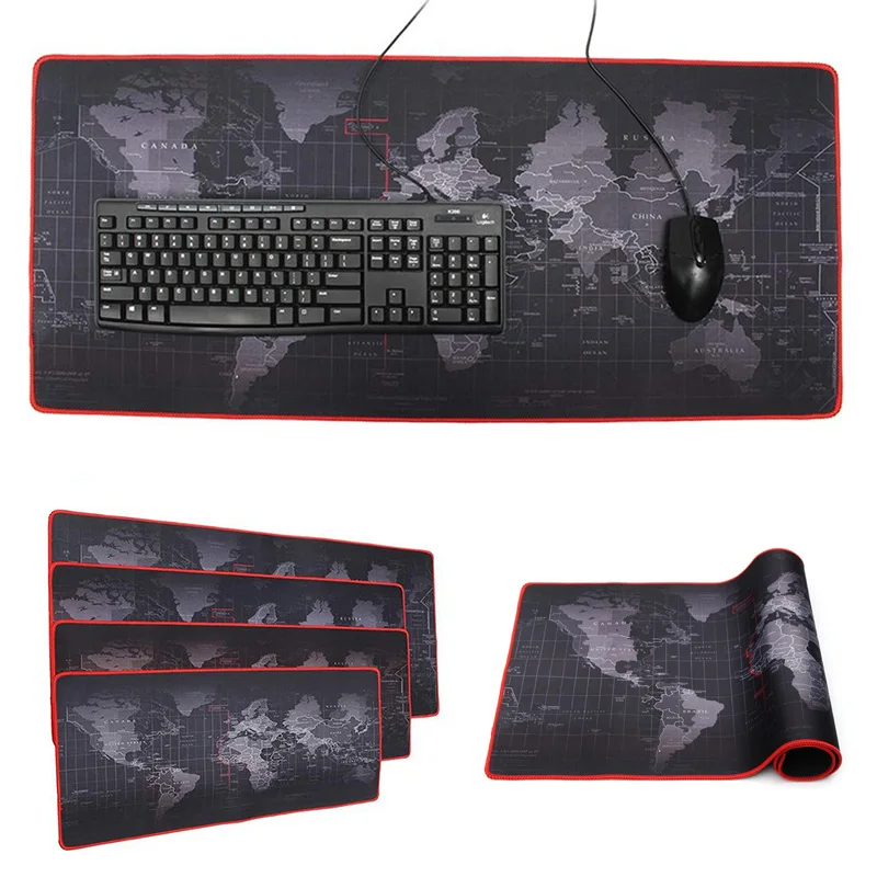 Gaming Mouse Pad Old World Map Computer Mousepad Anti-slip Mat SD998 | Компьютеры и офис