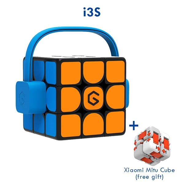 i3S add Mitu Cube Xiaomi Giiker Super Smart Cube i3 i3S обновленная bluetooth-подключение приложение синхронизация зондирования идентификация интеллектуальная игрушка - Цвет: i3S add Mitu Cube
