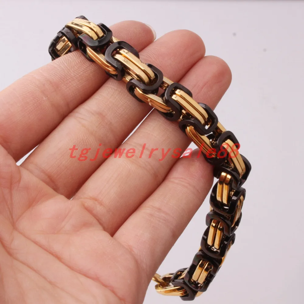 Очаровательный браслет из нержавеющей стали шириной 4/5/8 мм