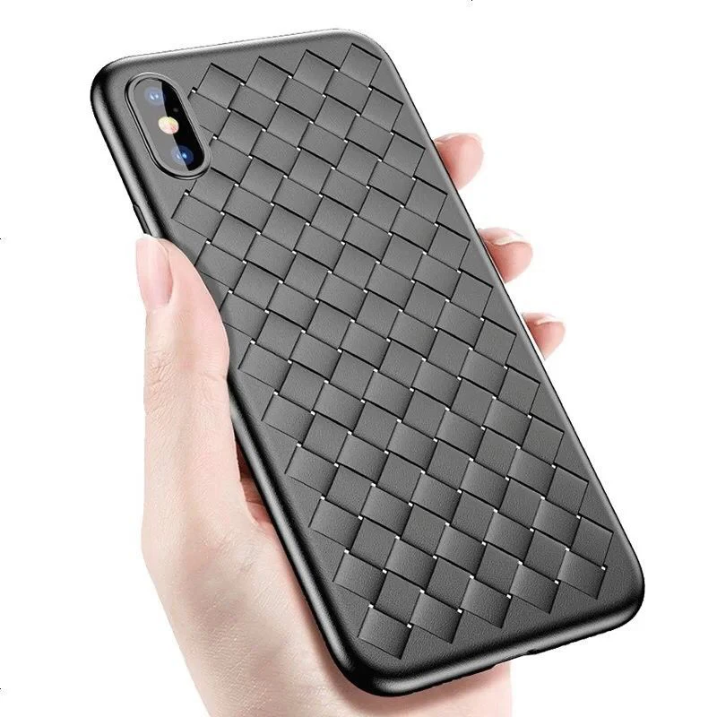Мягкий чехол с трикотажным узором для Xiaomi Mi 8 lite Redmi note 7 5 pro 6a 6 A2 A1 задняя крышка |