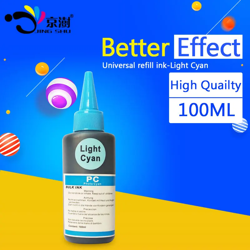 1 шт. универсальный набор чернил для заправки 100 мл чернильные чернила hp canon brother