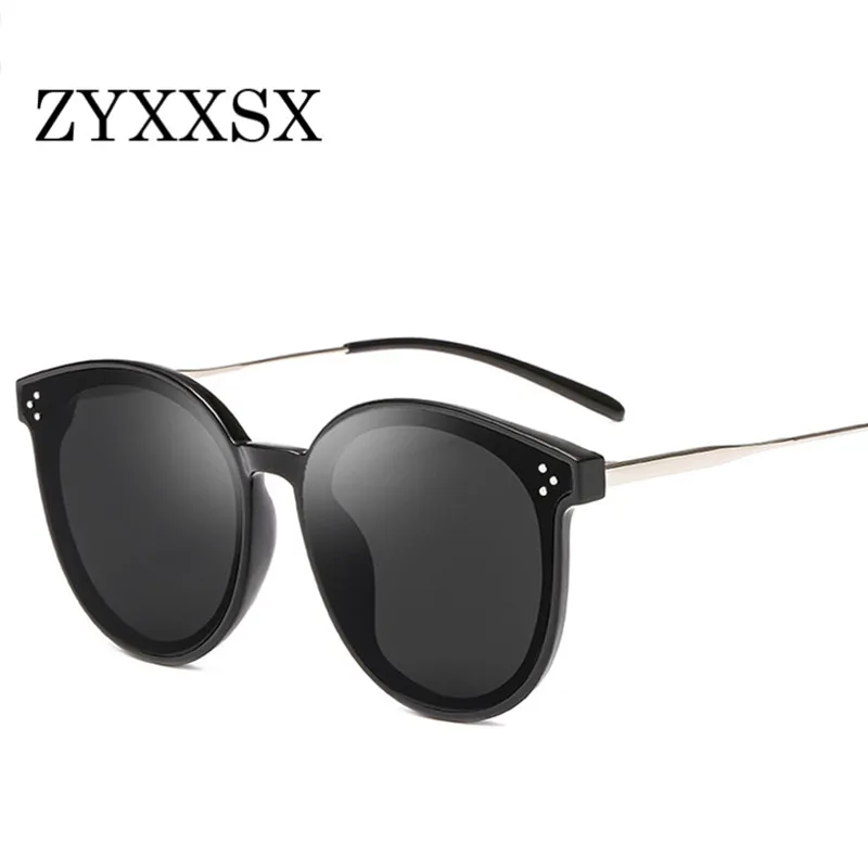 ZYXXSX UV400 Большие женские очки модные солнцезащитные Для женщин Винтаж пляж