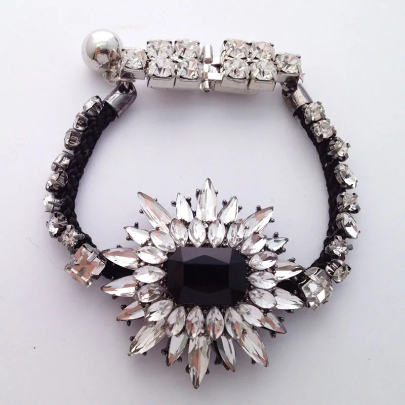 New arrived shourouk style brand Fashion high quality crystal bracelets &amp bangles for women jewelry wholesale price | Украшения и