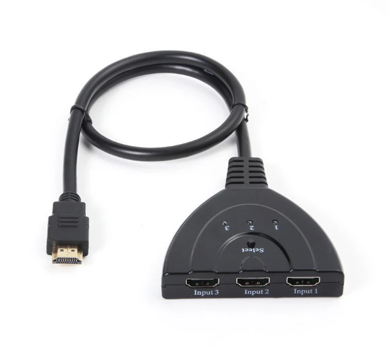 Сплиттер hdmi версии 1 4 2 в/3 в переключатель HDMI с поддержкой HD| |