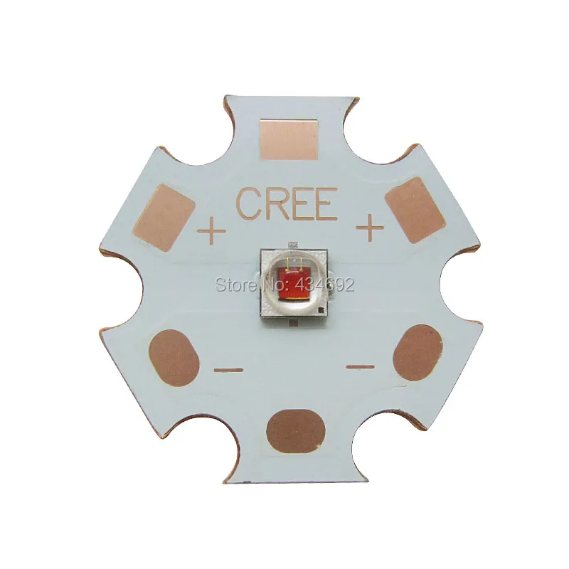 1 Вт 3 Cree XPE2 XP E2 светодиодные бусины янтарные 585нм 590нм излучатели Ламповые