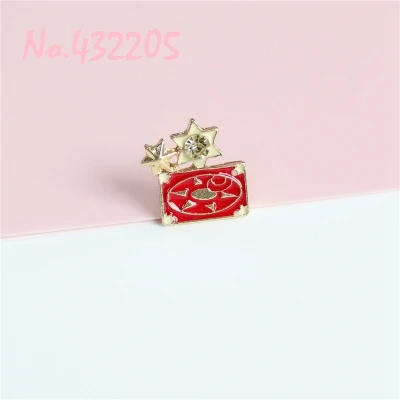 Новинка карта Captor Sakura Kero Save Kinomoto Star Wand Key эмалированная булавка для лацкана значок