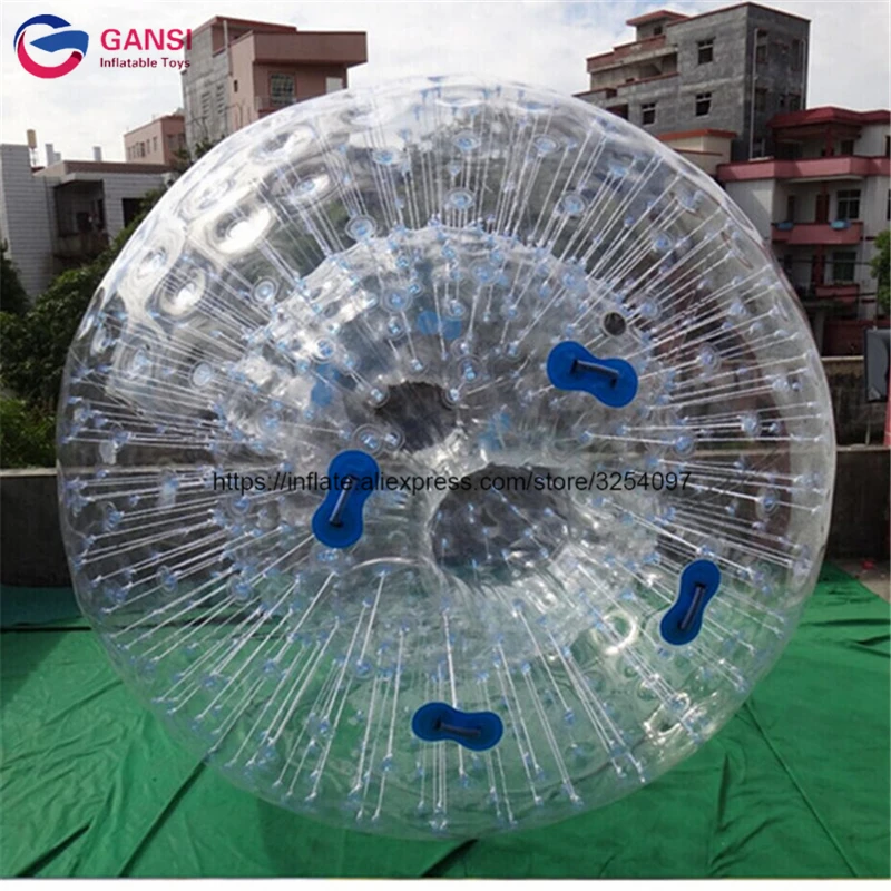 Надувной шар для зорбинга Диаметр 2 5 м надувной из ПВХ 1 0 мм распродажа|water zorb