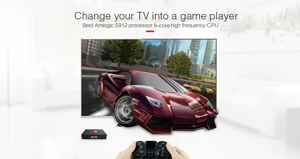 Magicsee C400 Plus Amlogic S912 Восьмиядерный ТВ приставка 3+ 32 ГБ Android 4K Смарт ТВ приставка DVB-S2 DVB-T2 кабель двойной WiFi смарт медиаплеер