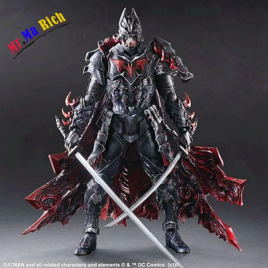 Игровой искусство Kai Batman Samurai Катана Темный рыцарь переменная фигура статуя 3D