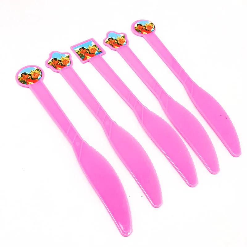10pcs knives Elena the Avalor тематическая одноразовая посуда Elena тематическая скатерть Elena тематическая вечеринка на день рождения украшения - Цвет: 10pcs knives