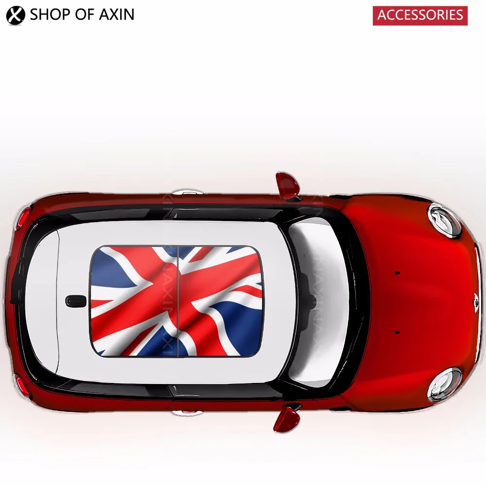 Наклейка Sunroof sun Graphics Decoration Wave UK для Mini Cooper clubman countryman hatchback R50 R53 R55 R56 R60 R61 F54 F55 F56|uk|uk