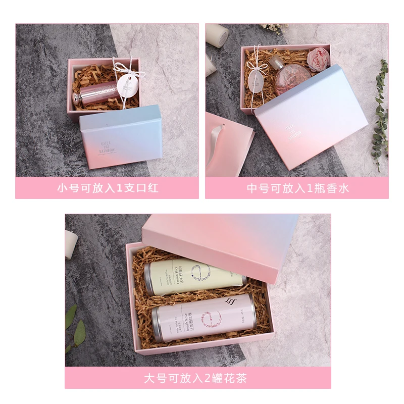 Новый Подарочный пакет Подарочная коробка на День святого Валентина праздничный