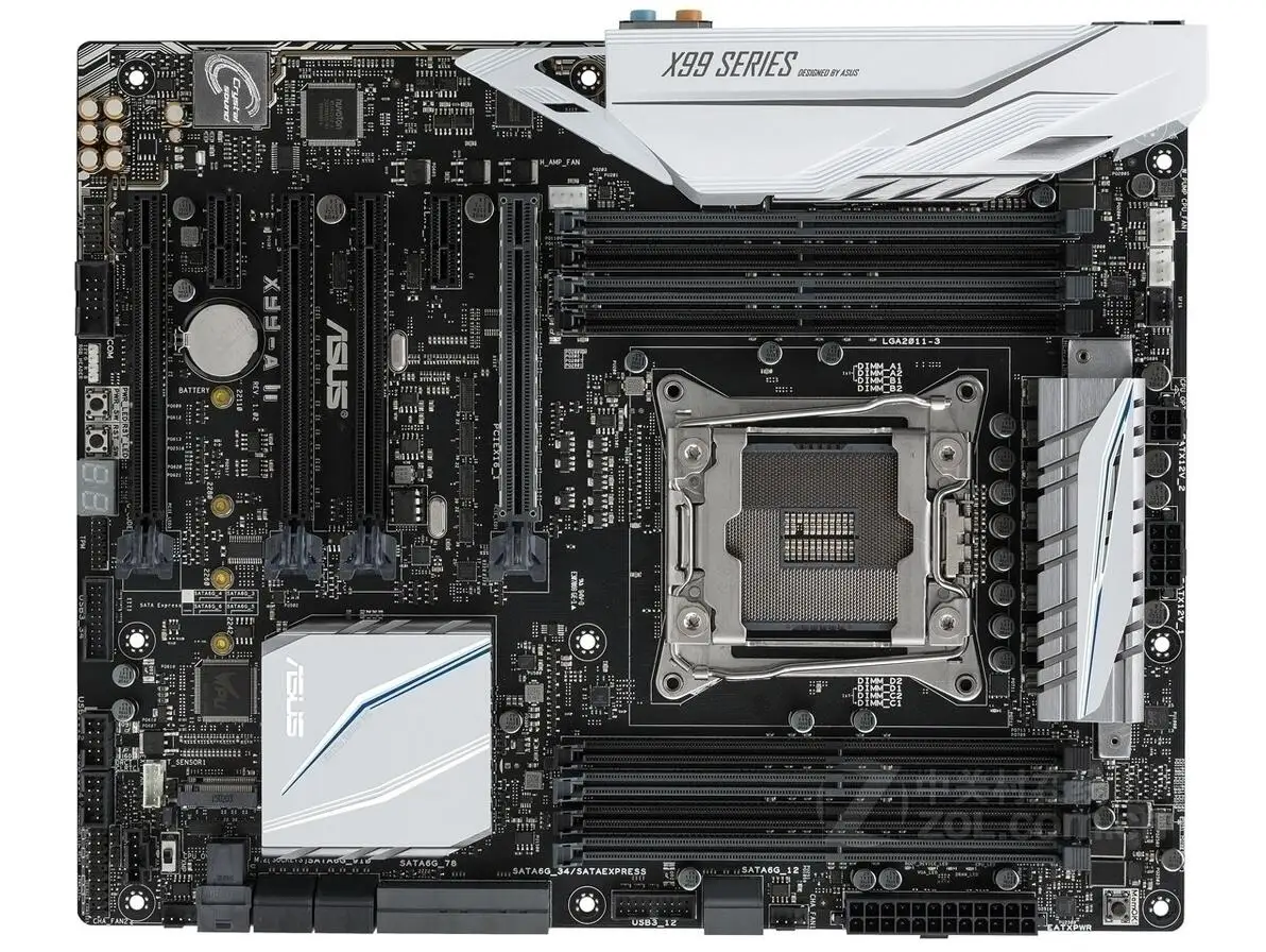 Материнская плата Asus X99-A II 2011-3pin поддерживает i7 6950X90% НОВИНКА