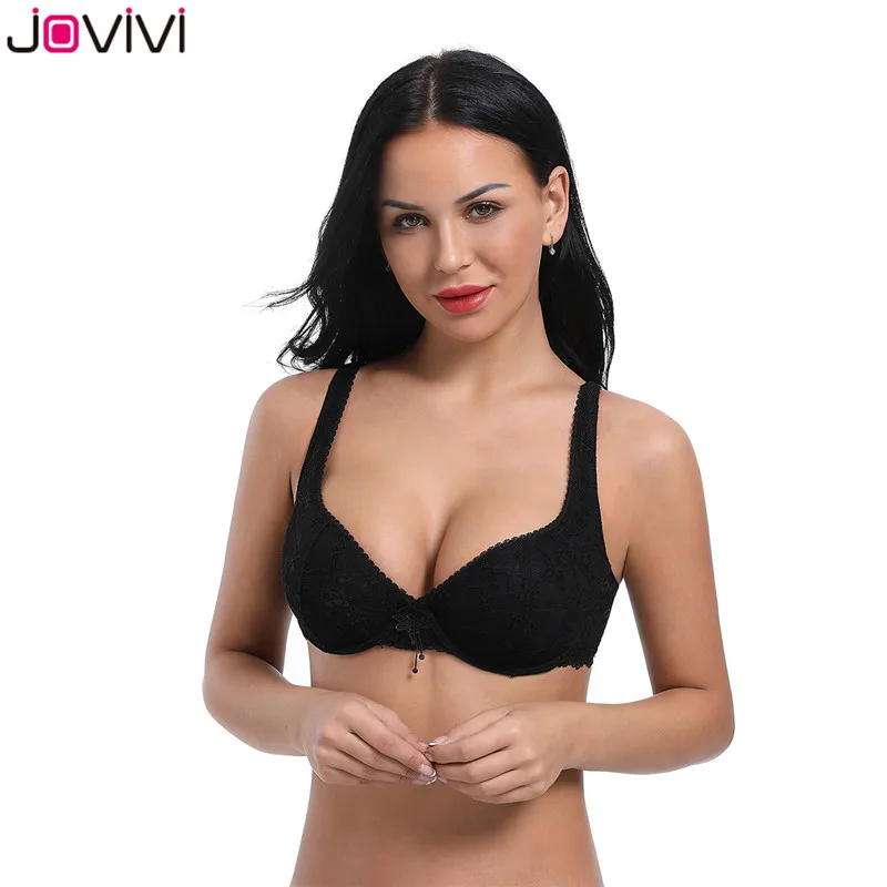 Jovivi 1 шт. женский бюстгальтер на косточках удобный кружевной для повседневной