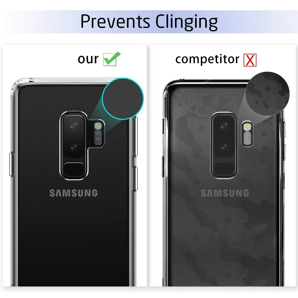 Transparent TPU Case For Samsung Galaxy Note 20 10 9 8 S8 S9 S10 S20 S21 S22 Plus Ultra S10e Soft Silicone Ultra Thin Shockproof